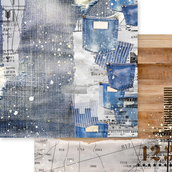 Industrial Chic 12x12 Collection Pack