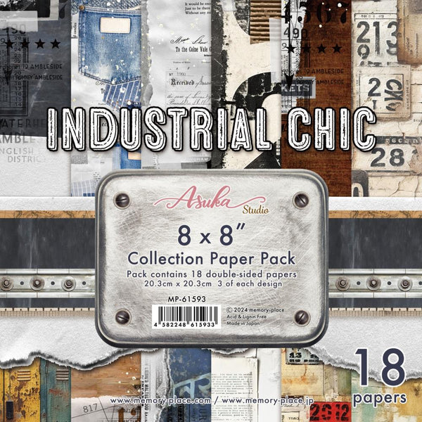 Industrial Chic 8x8 Collection Pack