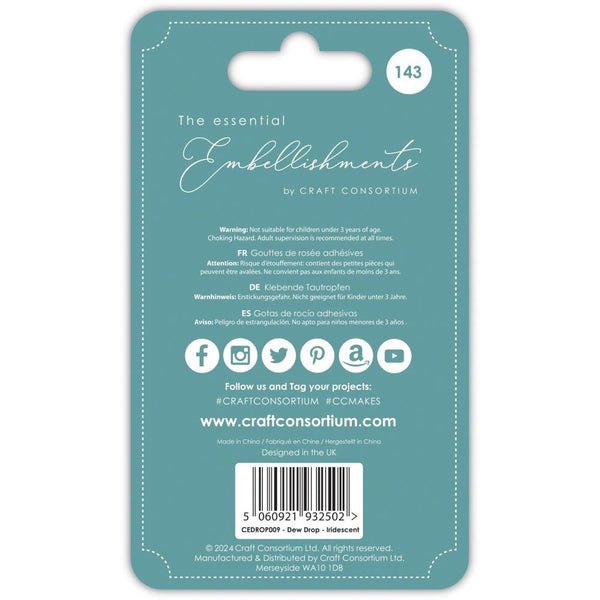Iridescent Essential Adhesive Dew Drops