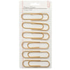 Giant Gold Paper Clips