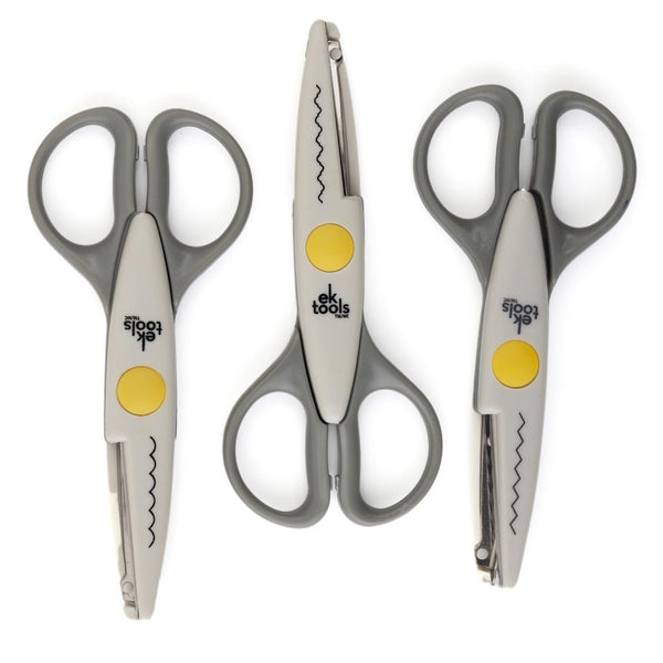 Decorative Edge Scissors 3pk