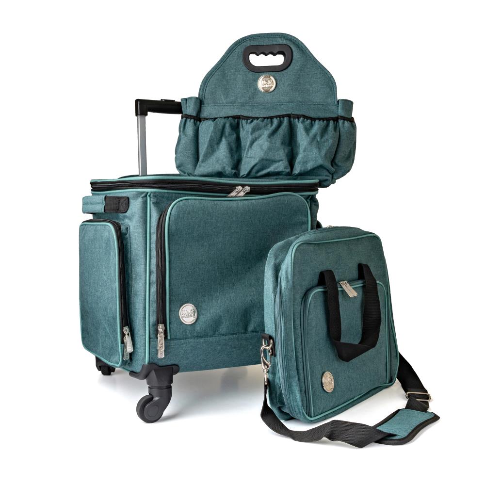 Mint/Teal 360 Degree Rolling Craft Storage Bag {arrives 10/1}