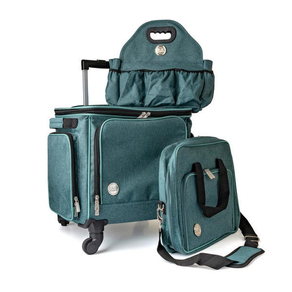 Mint/Teal 360 Degree Rolling Craft Storage Bag {arrives 10/1}
