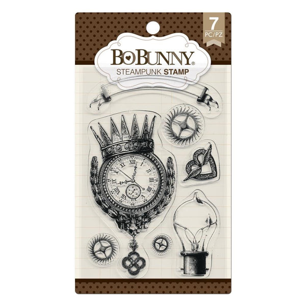 Steampunk Clear Stamp Set {arrives 9/30}