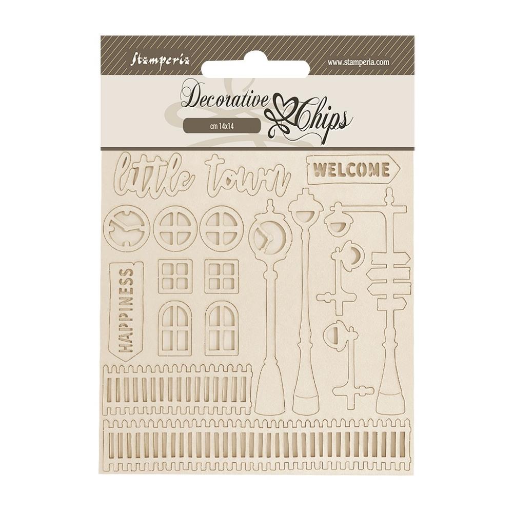 Little Town Decorative Chips | Silent Sea
