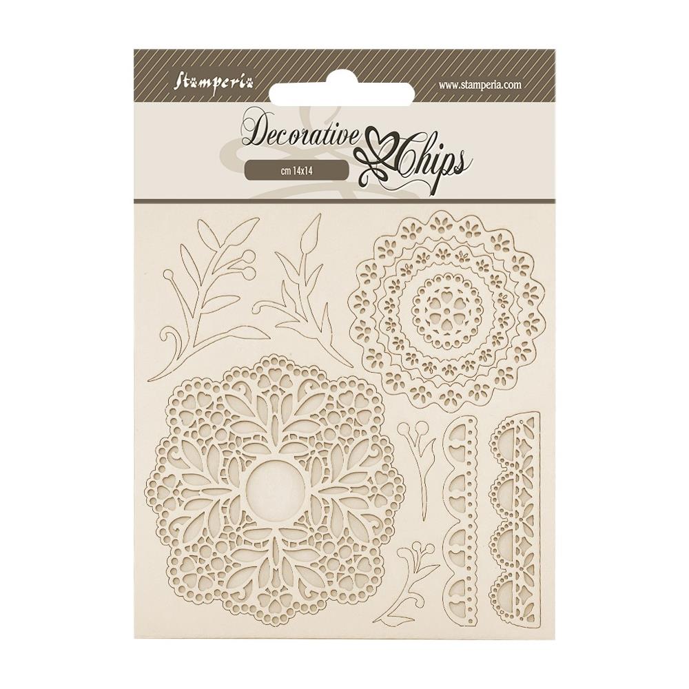 Timeless Lace Decorative Chips