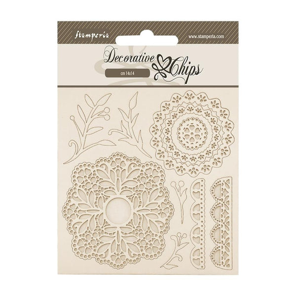 Timeless Lace Decorative Chips