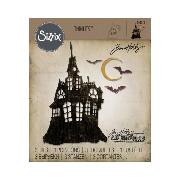 {coming soon!} Haunted House Thinlits Die Set | Tim Holtz