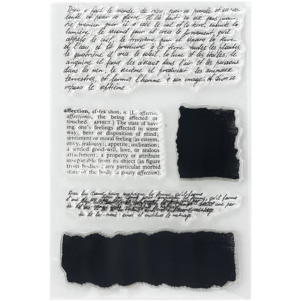 Layered Type Clear Stamp Set | Hip Stamp Hooray