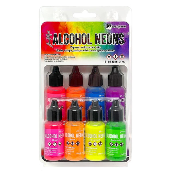 Neon Alcohol Ink Set | Tim Holtz