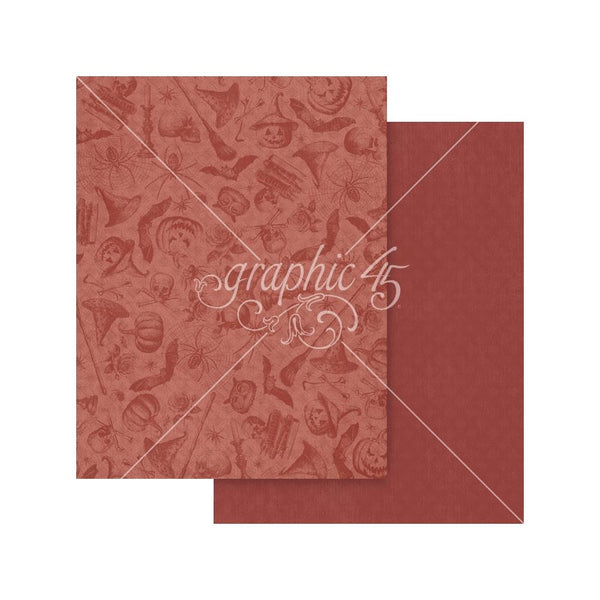 Ghostly Greetings 8.5x11 Patterns & Solids Collection Pack
