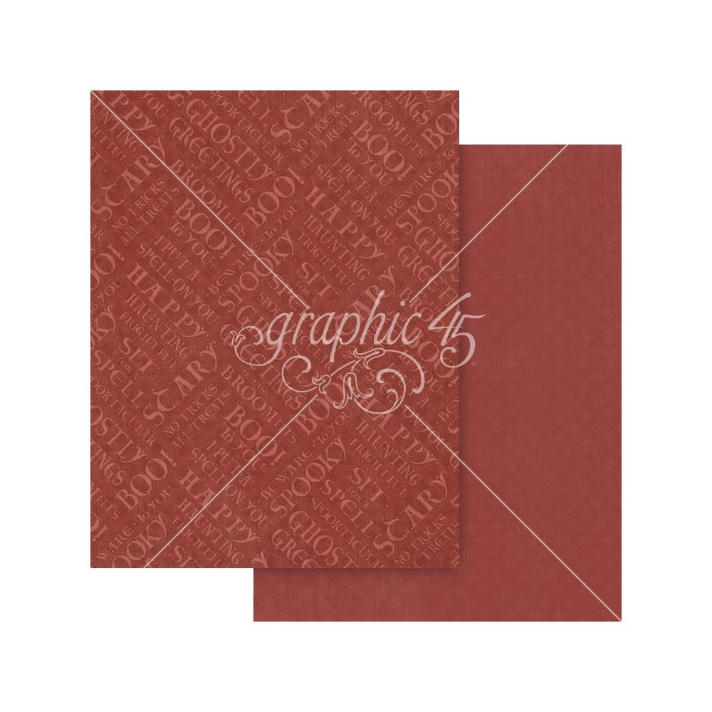Ghostly Greetings 8.5x11 Patterns & Solids Collection Pack