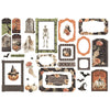 Ghostly Greetings Chipboard Tags & Frames