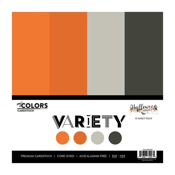 Halloween Junque 12x12 Cardstock Variety Pack