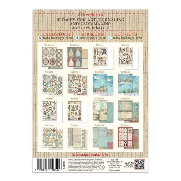 Alice in Christmas Junk Journal Kit
