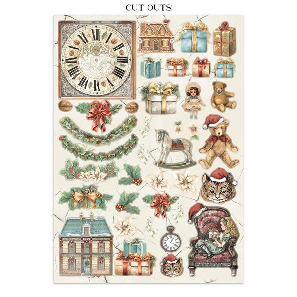 Alice in Christmas Junk Journal Kit