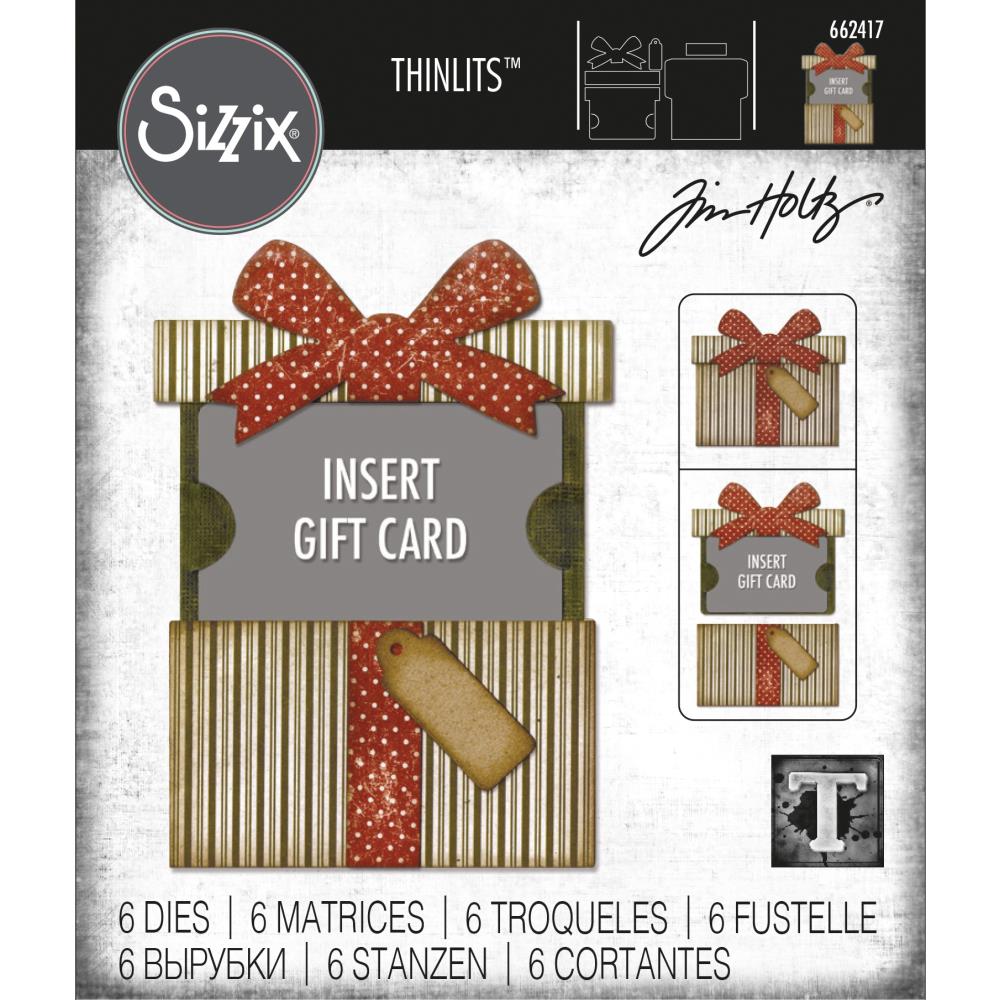 {coming soon!} Gift Card Package Thinlits Die Set | Tim Holtz