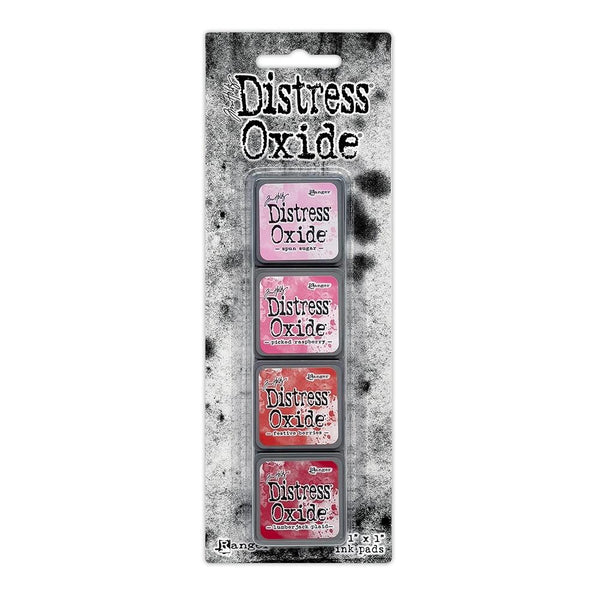 Mini Oxide Ink Pads Set 1 {pink/red} | Tim Holtz