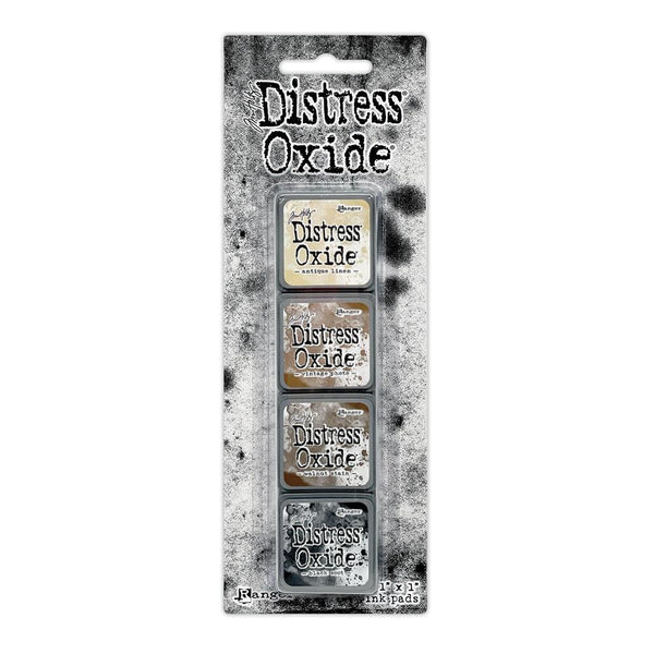 Mini Oxide Ink Pads Set 6 {neutrals} | Tim Holtz