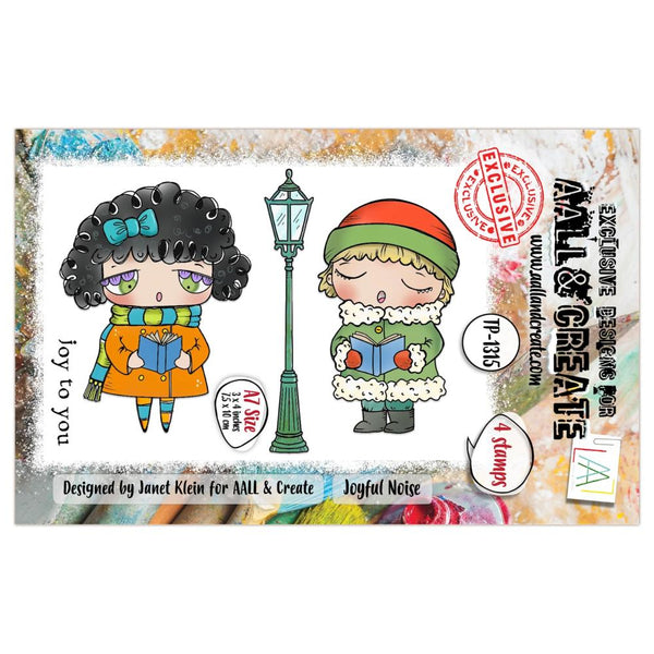 Joyful Noise A7 Clear Stamp Set No. 1315