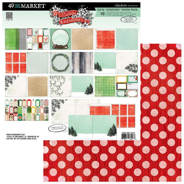 Mistletoe and Memories 12x12 Starters Collection Pack | Vicki Boutin