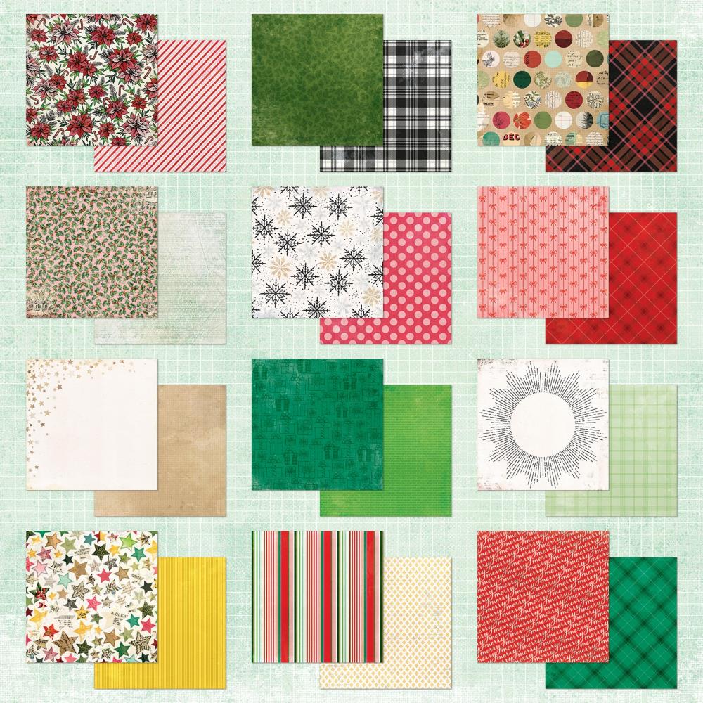 Mistletoe and Memories 12x12 Patterns Paper Pad | Vicki Boutin