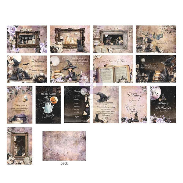 {back soon!} Bewitched 4x6 Journaling Cards 45pk