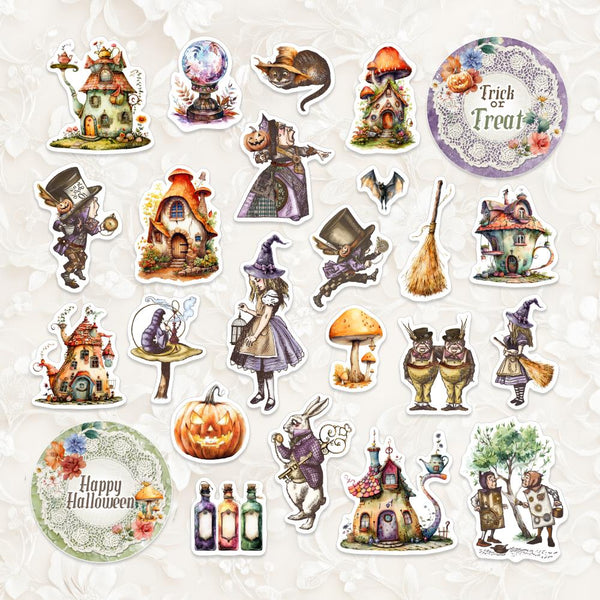 Halloween in Wonderland Ephemera