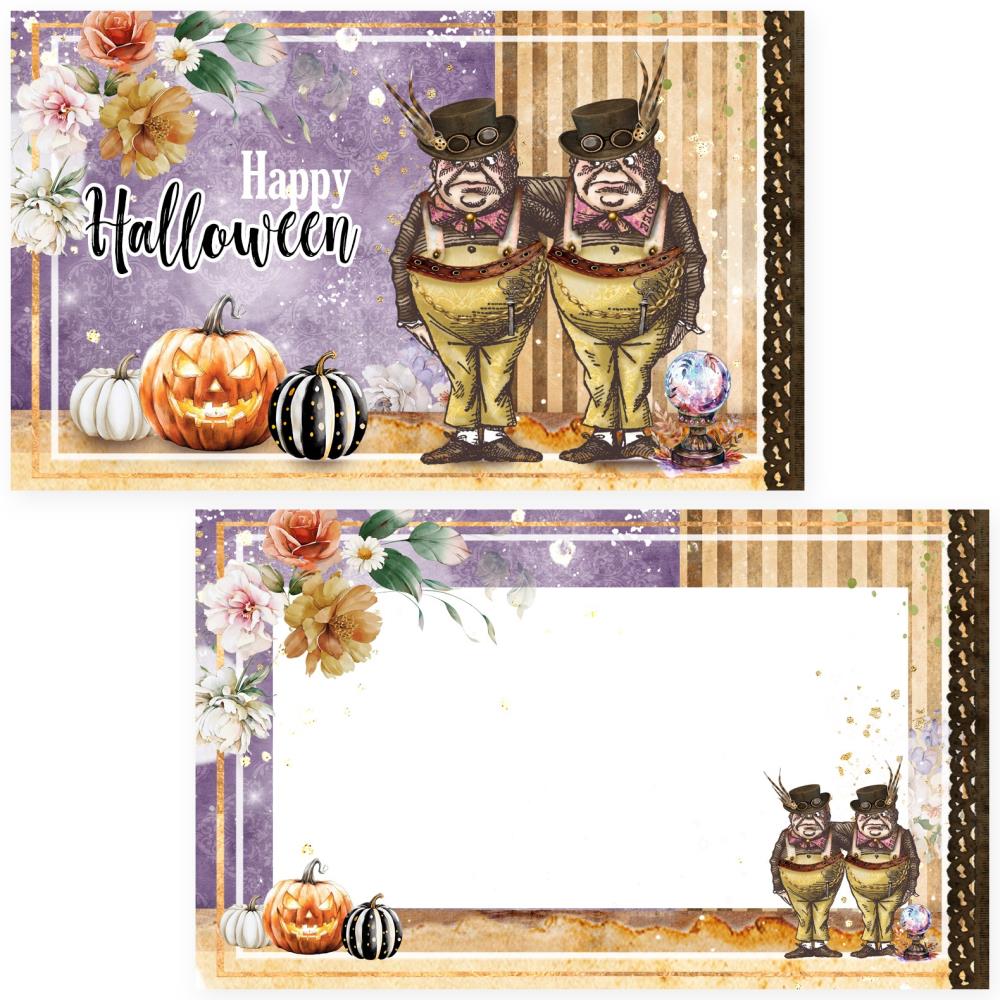Halloween in Wonderland Journaling Cards