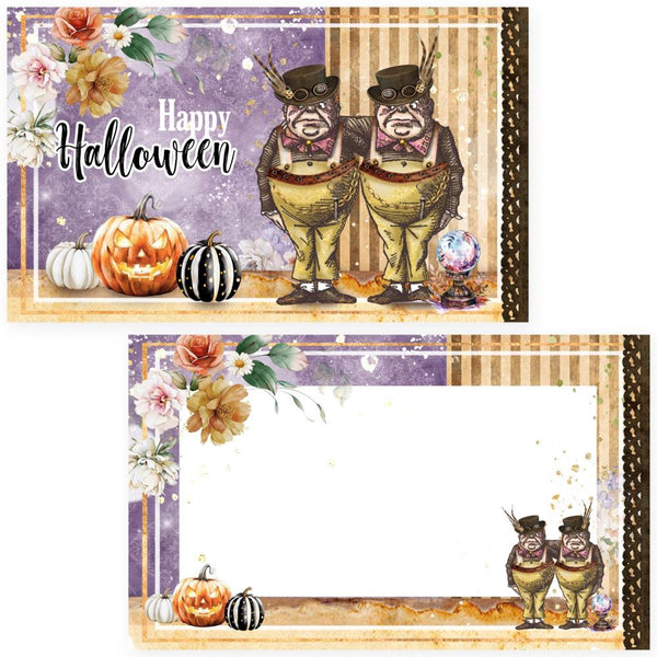 Halloween in Wonderland Journaling Cards