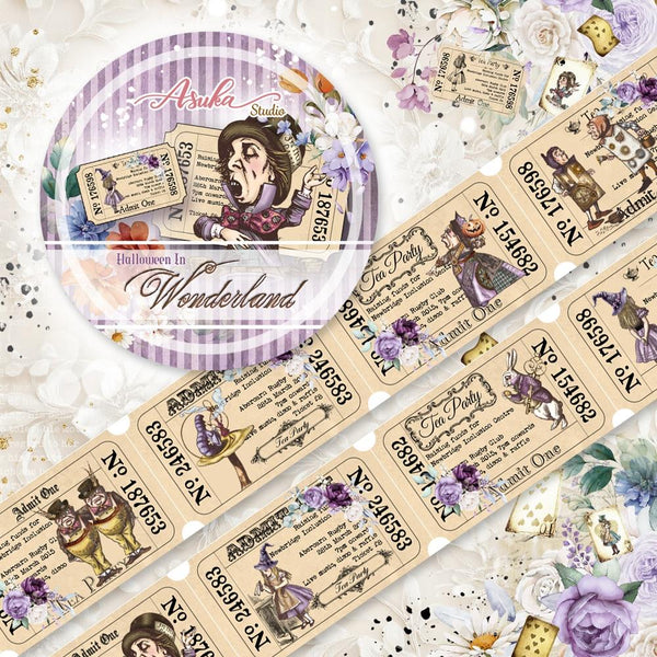 Halloween in Wonderland Washi Tape