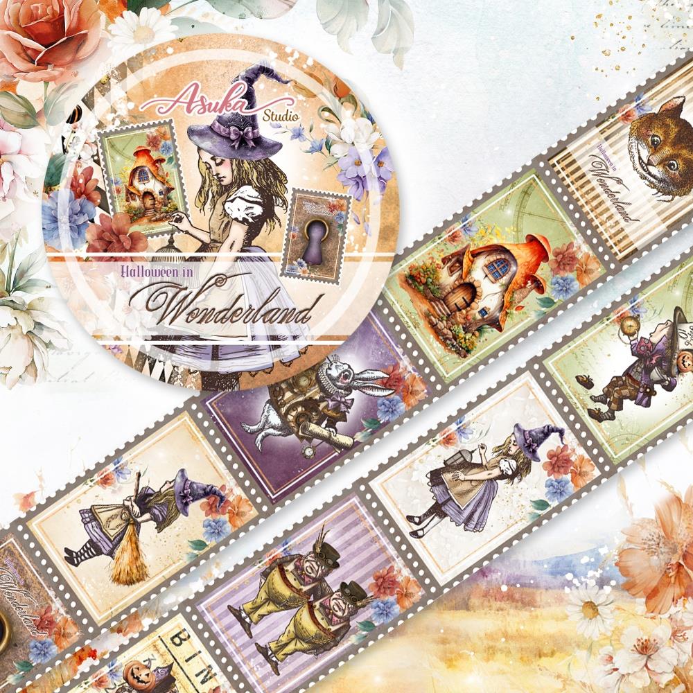 Halloween in Wonderland Washi Tape