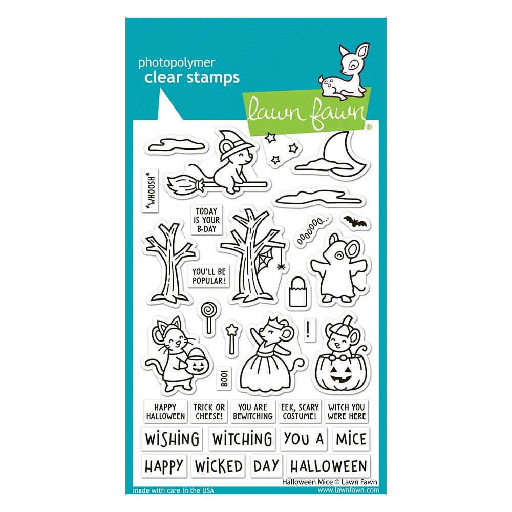 Halloween Mice Stamp + Die + Stencil Sets