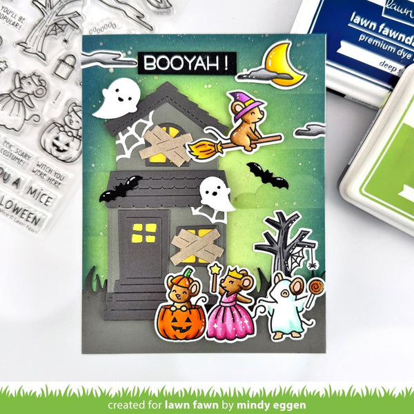 Halloween Mice Stamp + Die + Stencil Sets