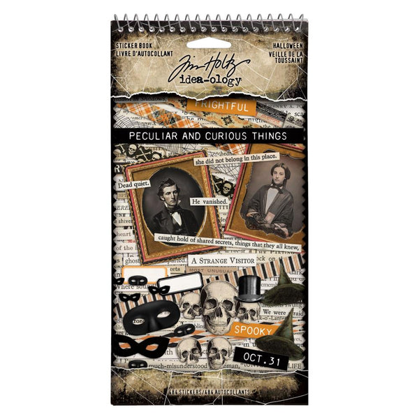 Peculiar & Curious Things Sticker Book {Halloween 2025} | idea-ology