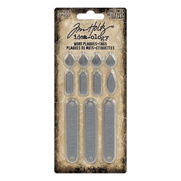 Word Plaques + Tags {Halloween 2025} | idea-ology