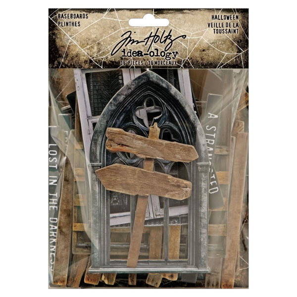 Baseboard Door & Window Frames {Halloween 2025} | idea-ology