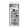 Carved Fright Mixed Media Stamp + Stencil Set {Halloween} | Tim Holtz