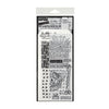 Anatomy Mixed Media Stamp + Stencil Set {Halloween} | Tim Holtz