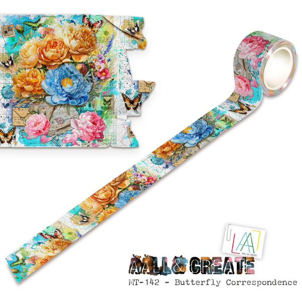 Butterfly Correspondence Layer-it-Up Washi Tape No. 142 {coming soon!}
