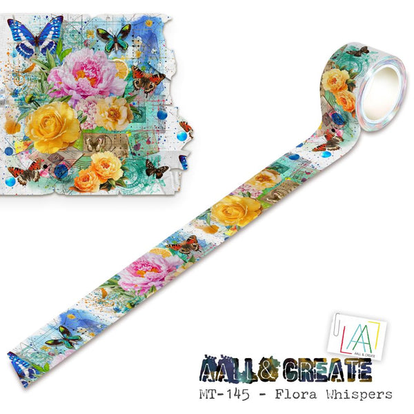 Flora Whispers Layer-it-Up Washi Tape No. 145 {coming soon!}