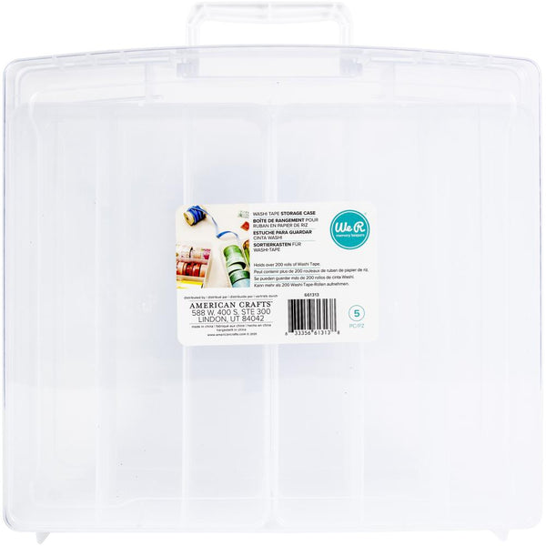 Washi/Craft Storage Case w/ Removable Trays