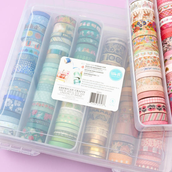 Washi/Craft Storage Case w/ Removable Trays