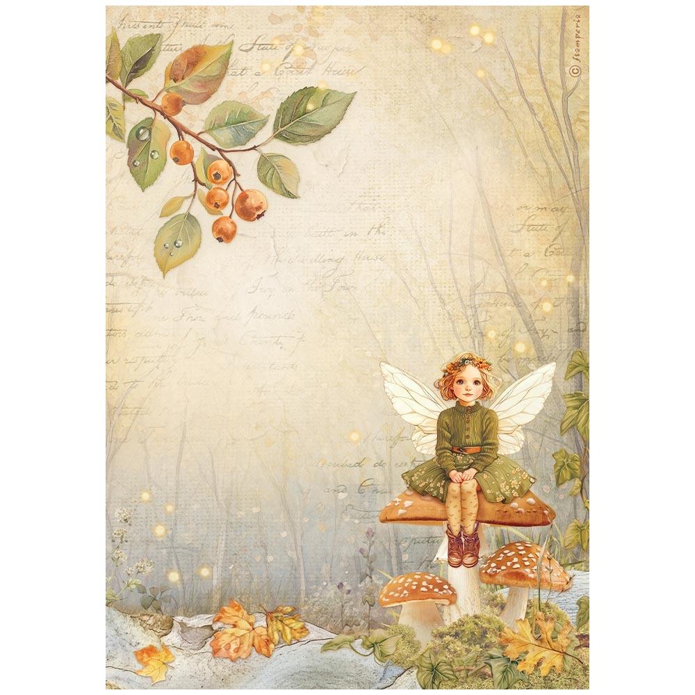 Whispering Woods A4 Rice Paper Selection 6pk