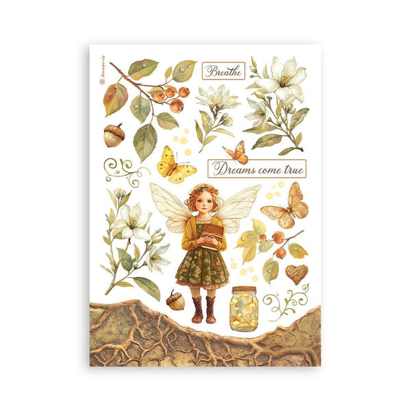 Whispering Woods A5 Washi Pad
