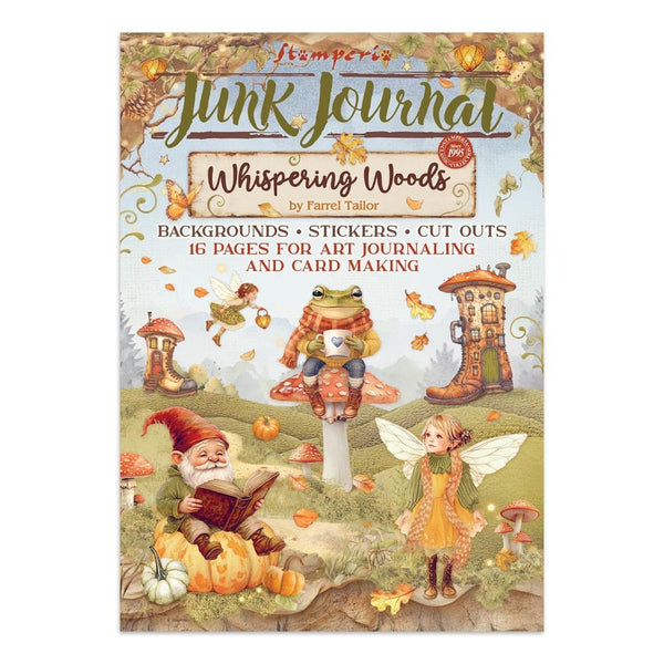 Whispering Woods Junk Journal + Ephemera Kit