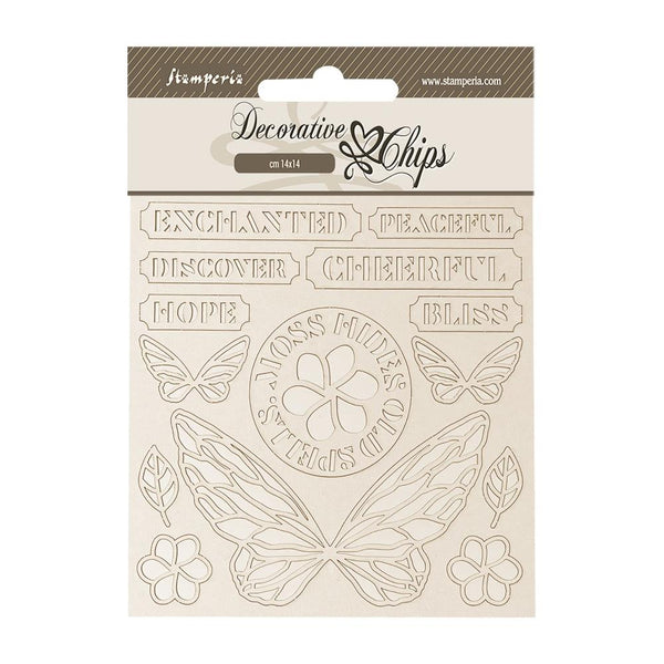 Whispering Woods 6x6 Chipboard Shapes