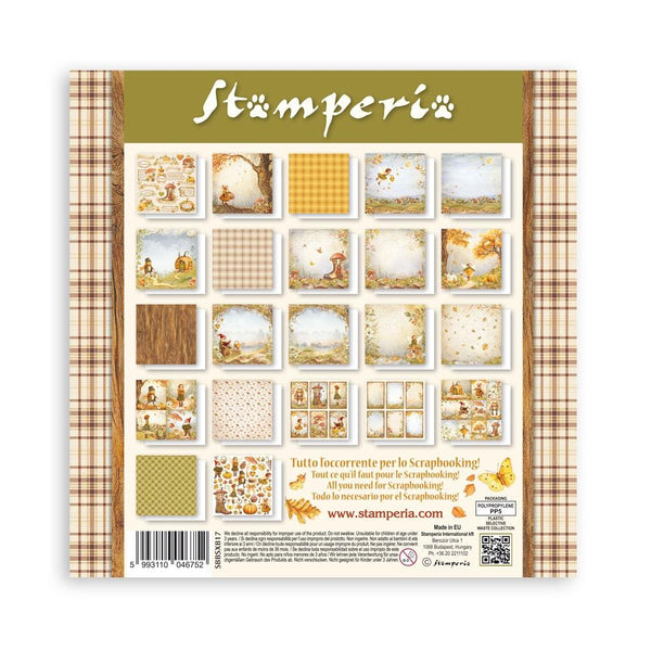 Whispering Woods 8x8 Single-Sided Paper Pad