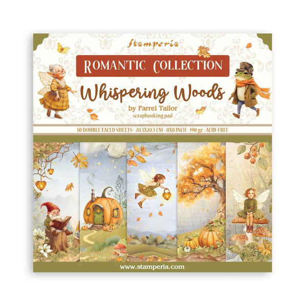 Whispering Woods 8x8 Double-Sided Paper Pad