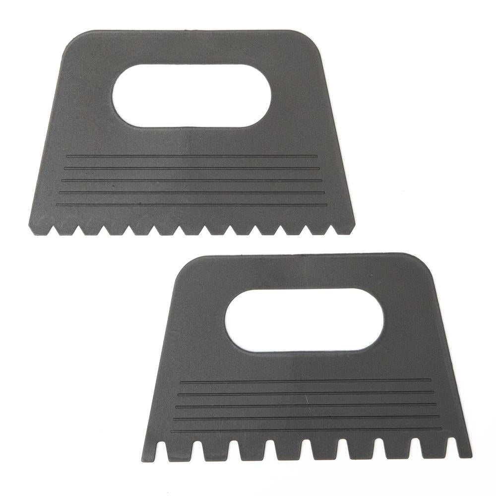 Pointed Edge Scrapers for Gel Printing Plates
